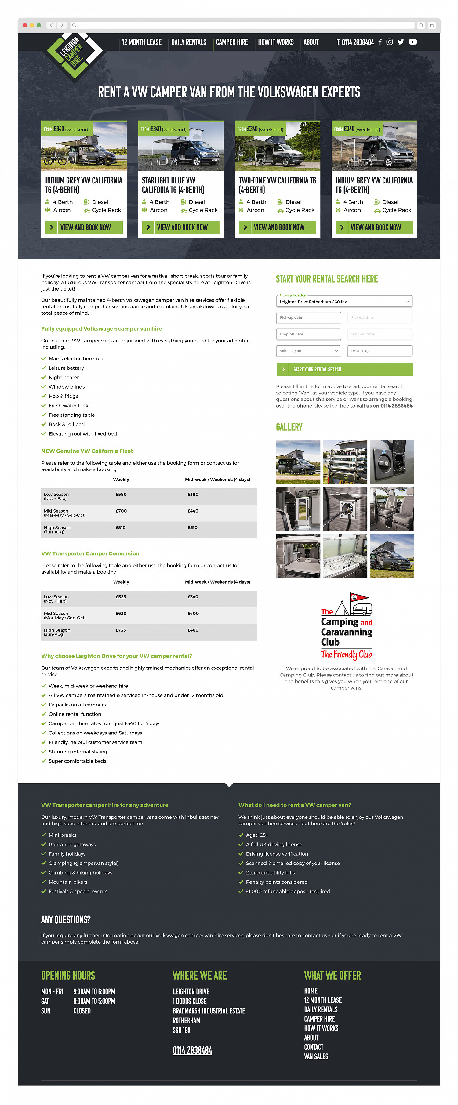 Leighton Drive Camper Rental