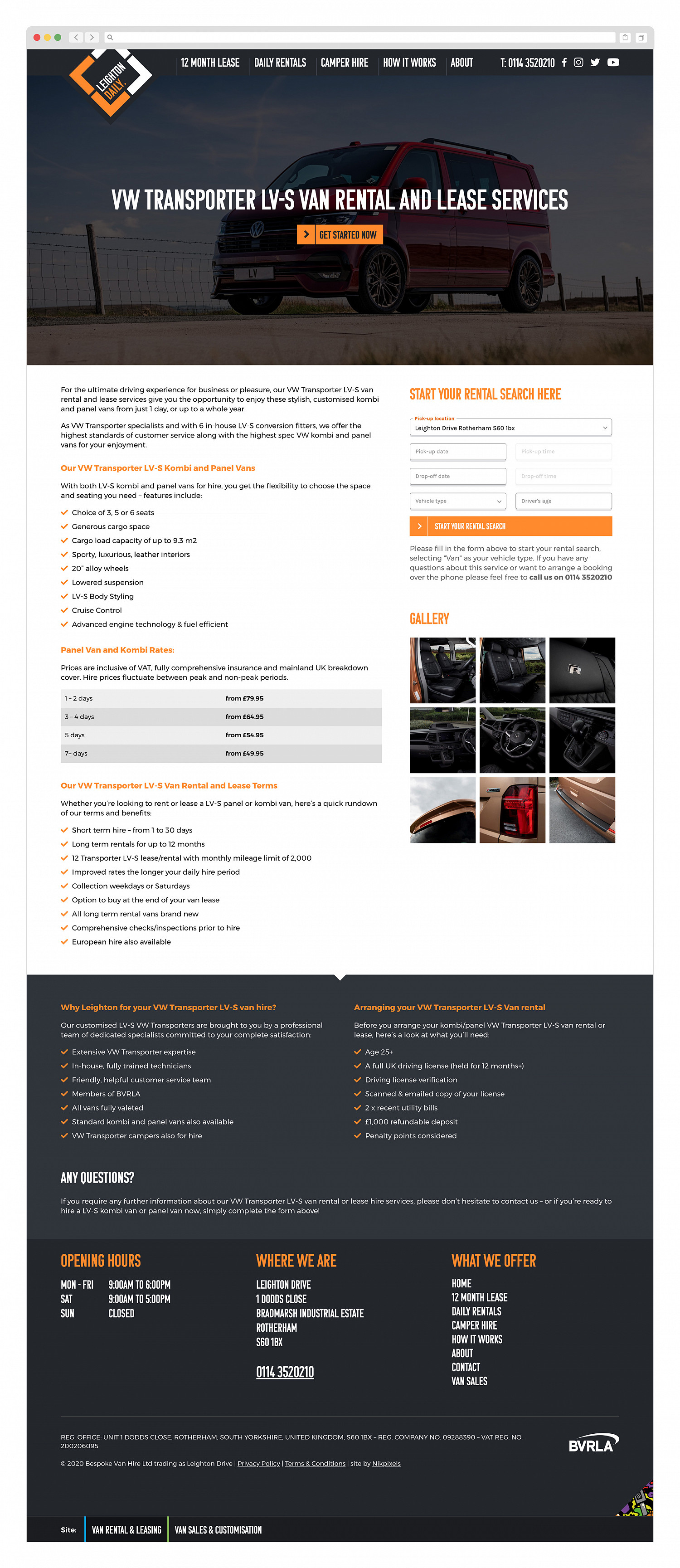 Leighton Drive Daily Rentals